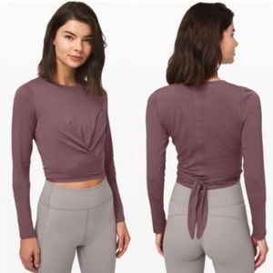 Lululemon Women’s Tie Long-Sleeve